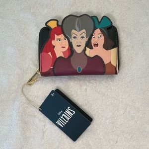 Cinderella Evil Stepsisters Stepmother Disney Loungefly Wallet Madame Tremaine